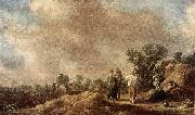 Jan van Goyen Haymaking oil painting picture wholesale